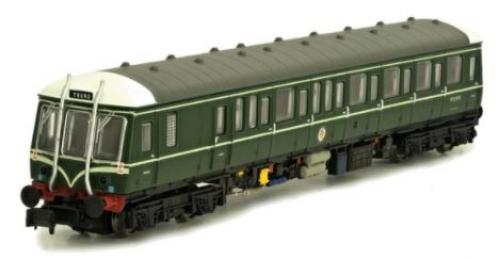 2D-015-004D Dapol Class 122 E55012 Preserved BR Green DCC Fitted