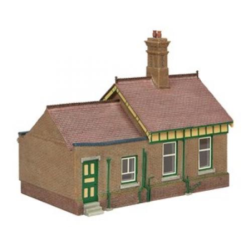 44-091G Scenecraft Bluebell Office and Store Room Green & Cr