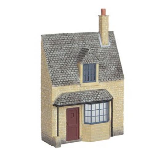 44-295 Bachmann Low Relief Honey Stone Cottage