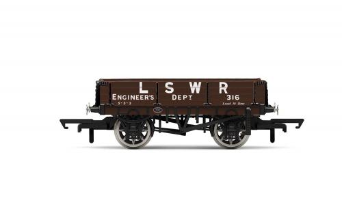 LSWR, 3 Plank Wagon, LSWR Engineers 316 - Era 2