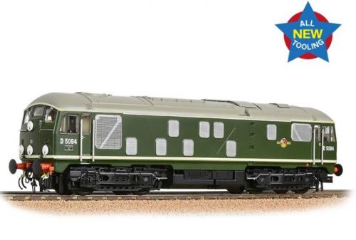 32-443 Bachmann Class 24/1 D5094 Disc H/c BR Green Late Crest