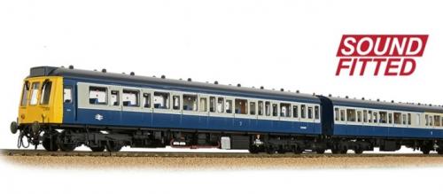 35-501SF Bachmann Class 117 3-Car DMU BR Blue & Grey