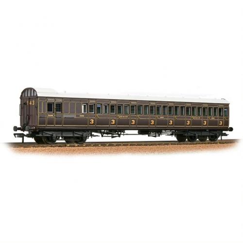 39-620A Bachmann SE&CR 60ft Birdcage Brake Third SE&CR Dark Lake