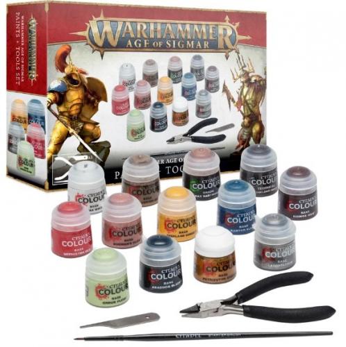 Age of Sigmar Paints & Tools Set