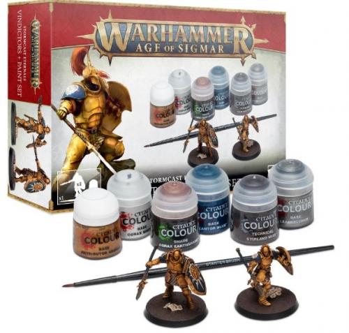 Stormcast Eternals Vindictors + Paints Set