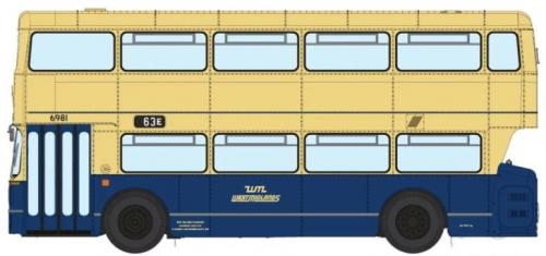 901006 Rapido West Midlands Fleetline #6981 - WMPTE Blue/Cream