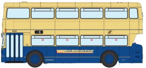 901007 Rapido West Midlands Fleetline #6321 - WMT Blue/Cream
