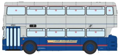 901012 Rapido West Midlands Fleetline #6965 - WMT Blue/Grey