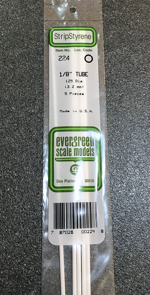 Evergreen .125 tube