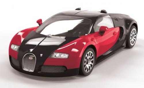 J6020 Airfix QUICKBUILD Bugatti 16.4 Veyron black/red
