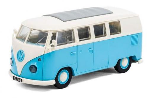 J6024 Airfix QUICKBUILD VW Camper Van blue