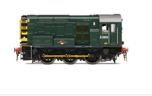 R30301TXS Hornby BR, Class 08, 0-6-0, D3069 - Era 5 (SF)