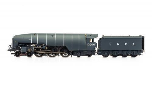 R3840 Hornby LNER, Class W1 Hush Hush, 4-6-4, 10000 - Era 3