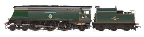 R3866 Hornby BR Battle Britain Cls 4-6-2 34051 Winston Churchill