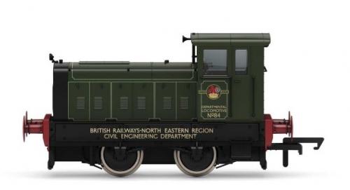R3896 Hornby BR, Ruston & Hornsby 88DS, 0-4-0, No. 84 - Era 6