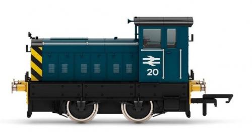 R3897 Hornby BR, Ruston & Hornsby 88DS, 0-4-0, No. 20 - Era 7