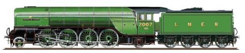 R3983 Hornby LNER, P2 Class, 2-8-2, 2007 Prince of Wales Era 11