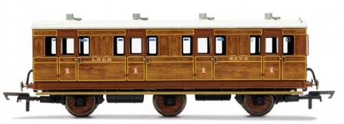 R40081 Hornby LNER, 6 Wheel Coach, 1st Class, 4172 - Era 3