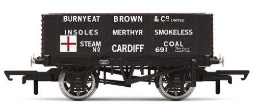R60025 Hornby 6 Plank Wagon, Burnyeat Brown & Co