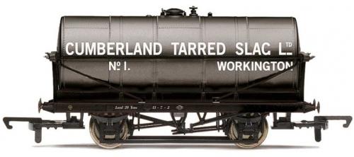 R60034 Hornby 20T Tank Wagon Cumberland Tarred Slag