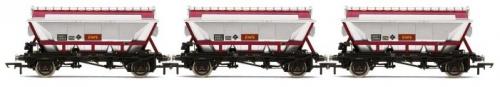 R60071 Hornby CDA Hopper Wagons, Three Pack, EWS - Era 9