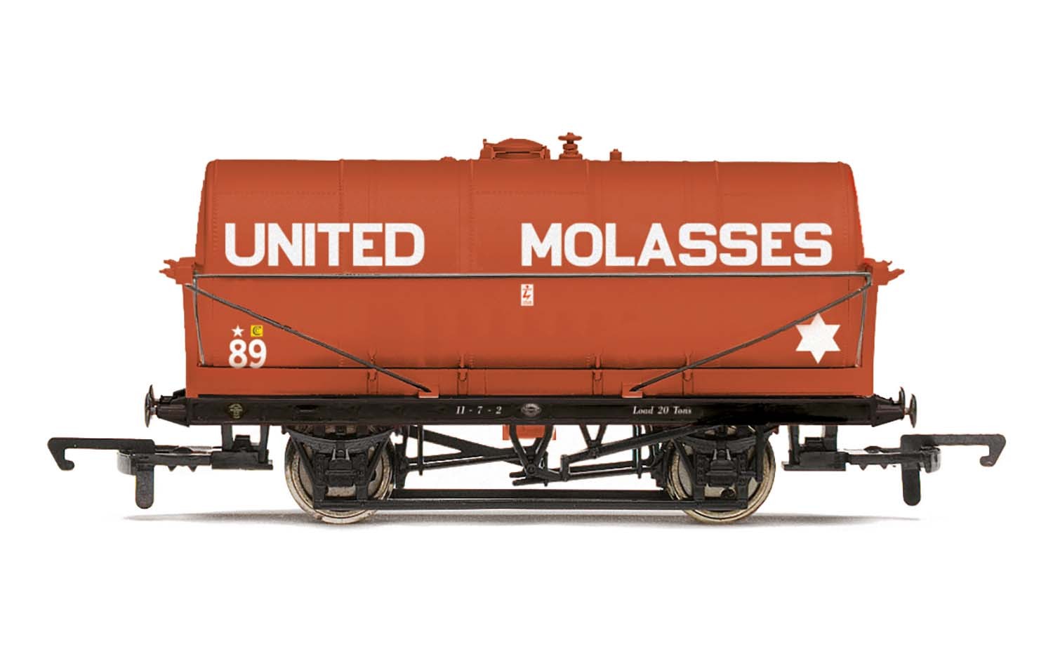 United Molasses, 20T Tank wagon, No. 89 - Era 3/4