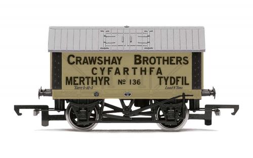 Crawshay Brothers, 8T Lime Wagon, No. 136 - Era 2/3